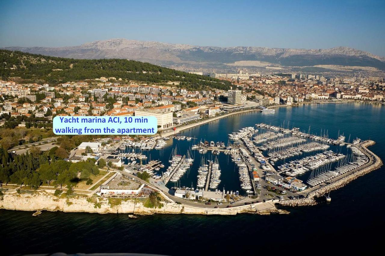 Modern And Practical Studio In The Heart Of Split Eksteriør billede