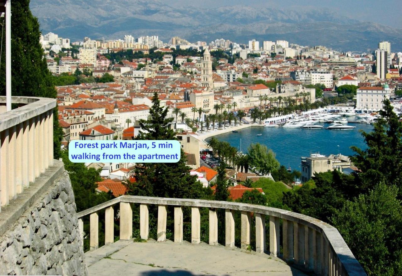 Modern And Practical Studio In The Heart Of Split Eksteriør billede