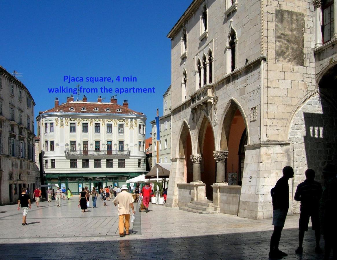 Modern And Practical Studio In The Heart Of Split Eksteriør billede